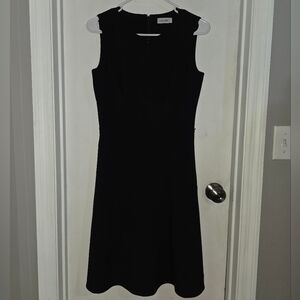 Elegant Black Sleeveless Dress